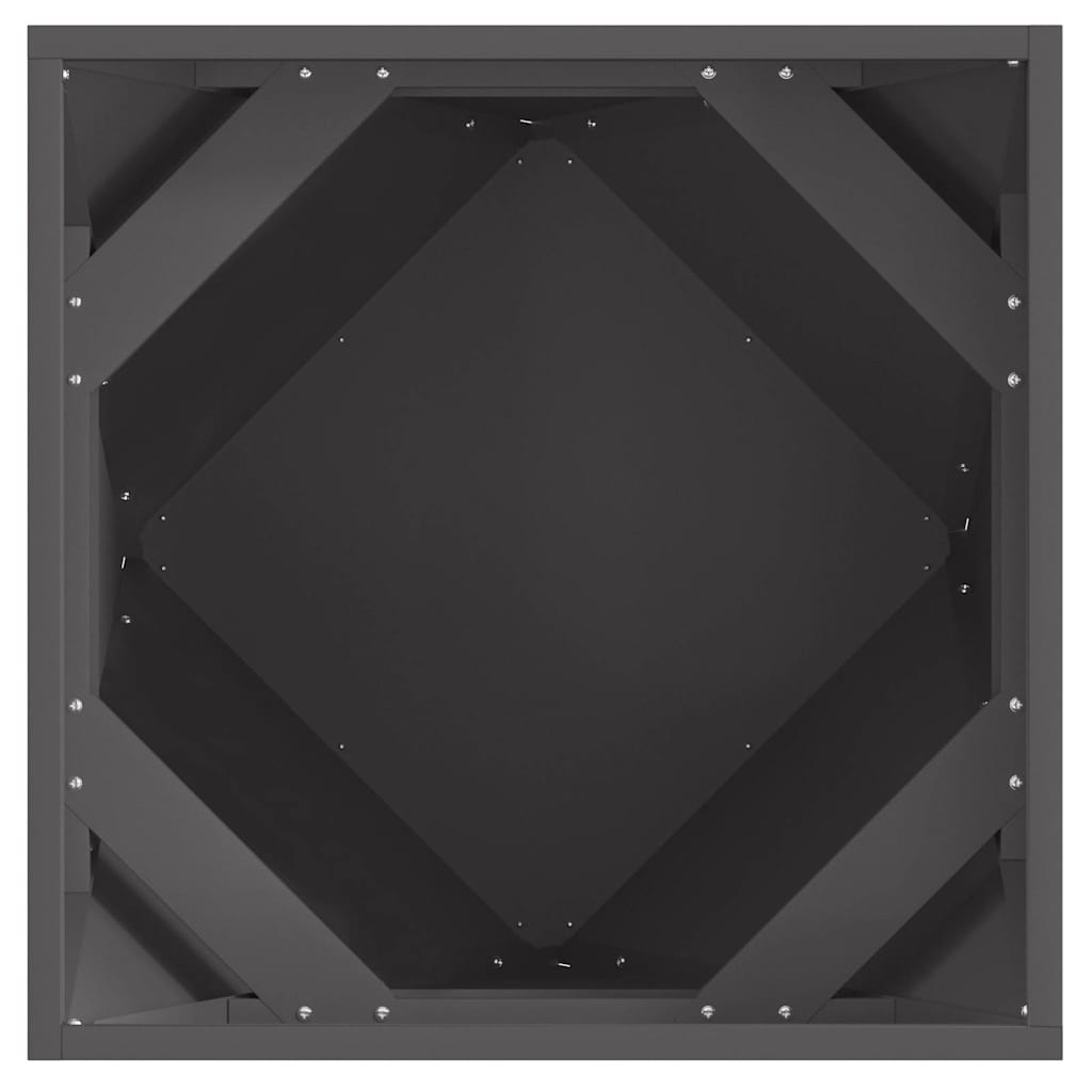 Jardinera Negro 50 X 50 X 50 Cm Acero_5