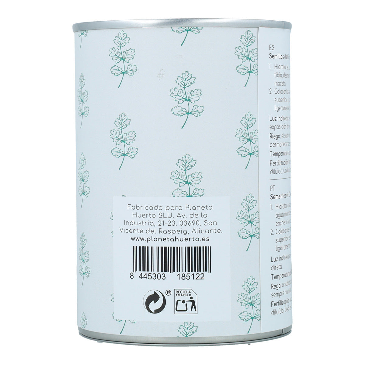 Kit de cultivo aromático Coentro Planeta Huerto