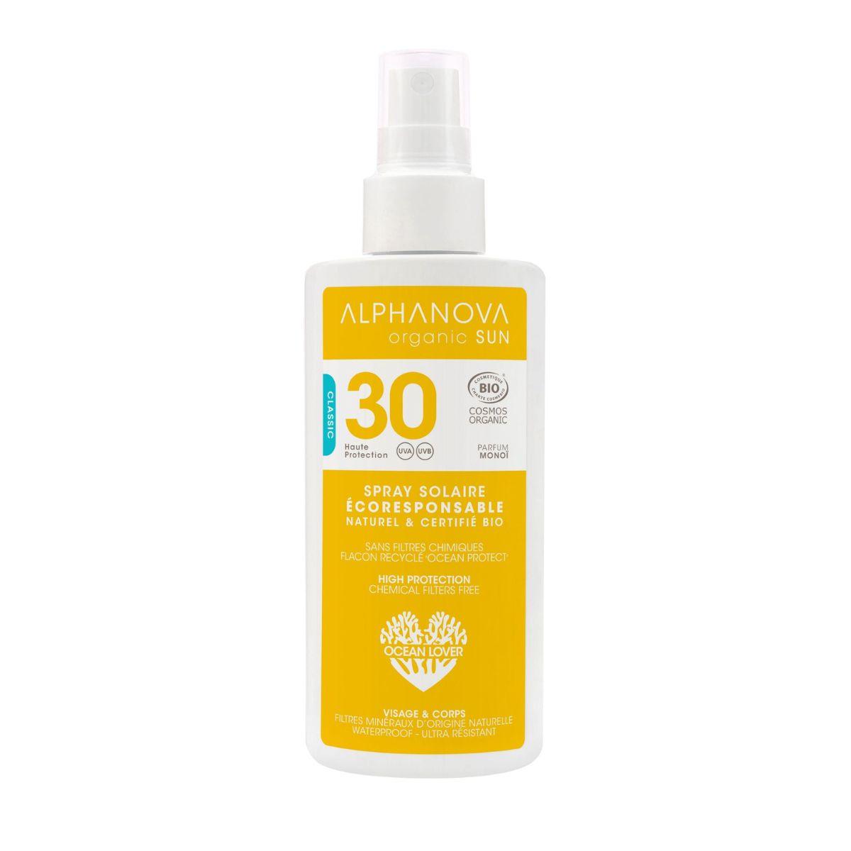 Spray Solar FPS30 Alphanova 125g Bio