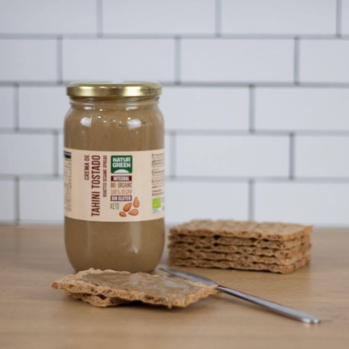 Embalagem de 2 Tahine Torrado Naturgreen 2 unidades de 800 gr