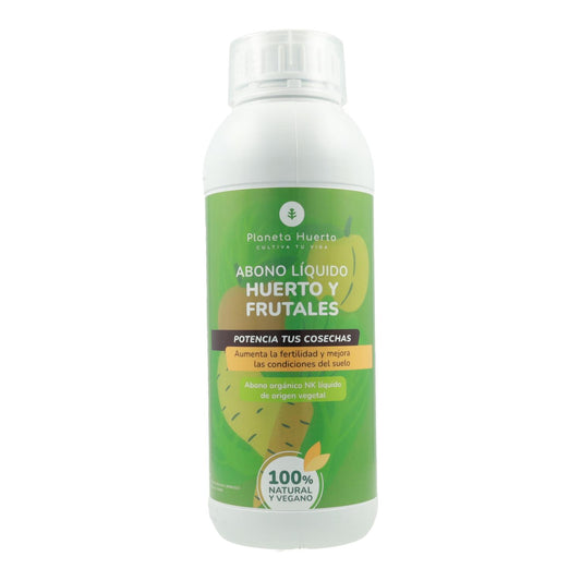 Fertilizante Líquido Planeta Huerto para Jardins e Árvores de Fruto 1 l