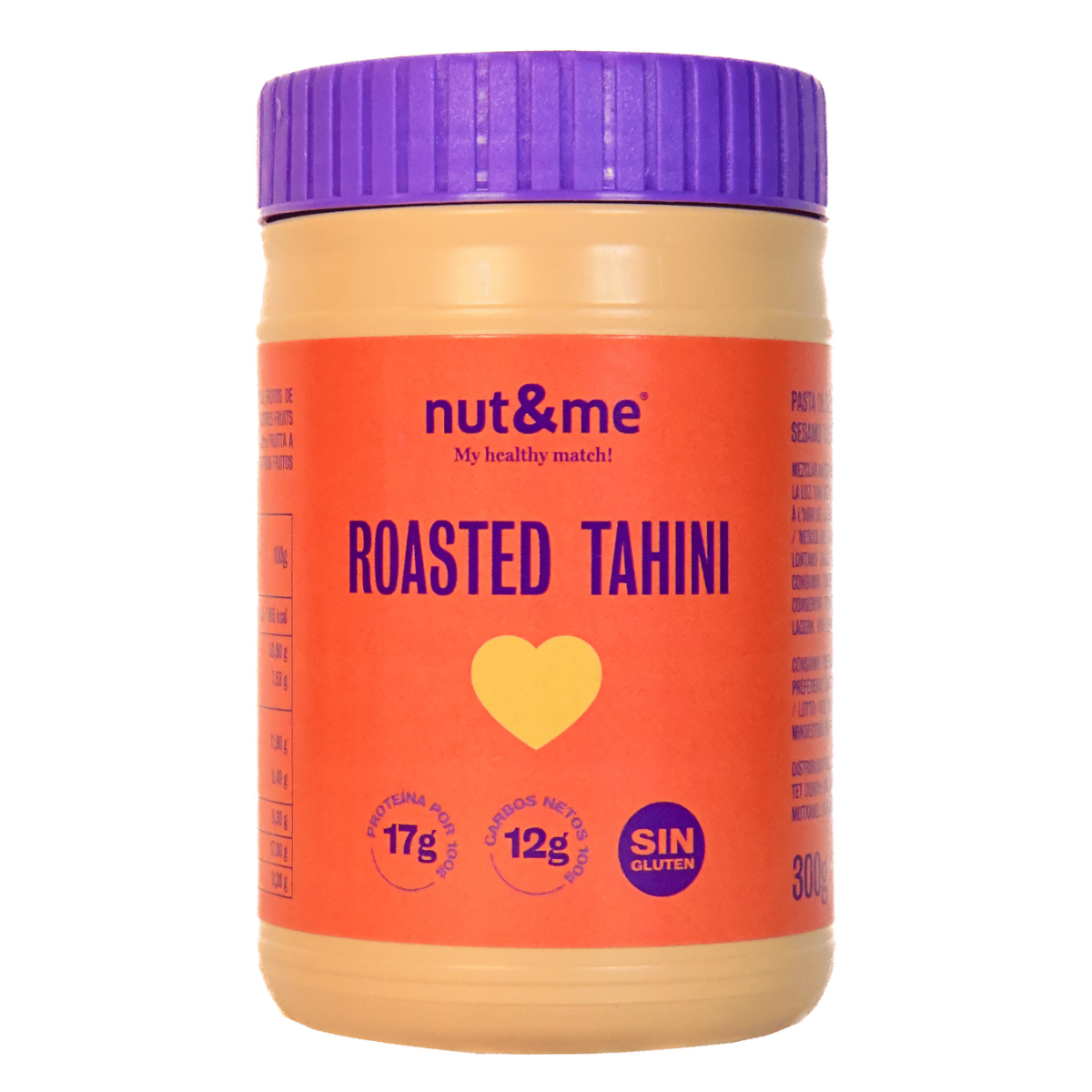 Creme de Tahini com Sésamo Torrado 300 g Nut&me