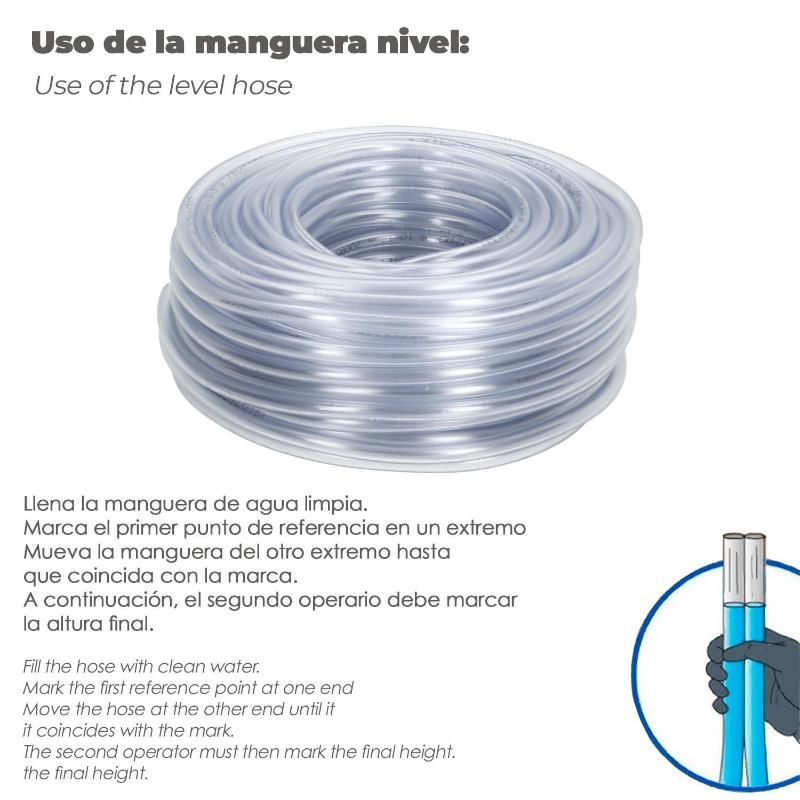 Manguera Transparente Nivel 6x8 Mm. Rollo 50 Metros_3