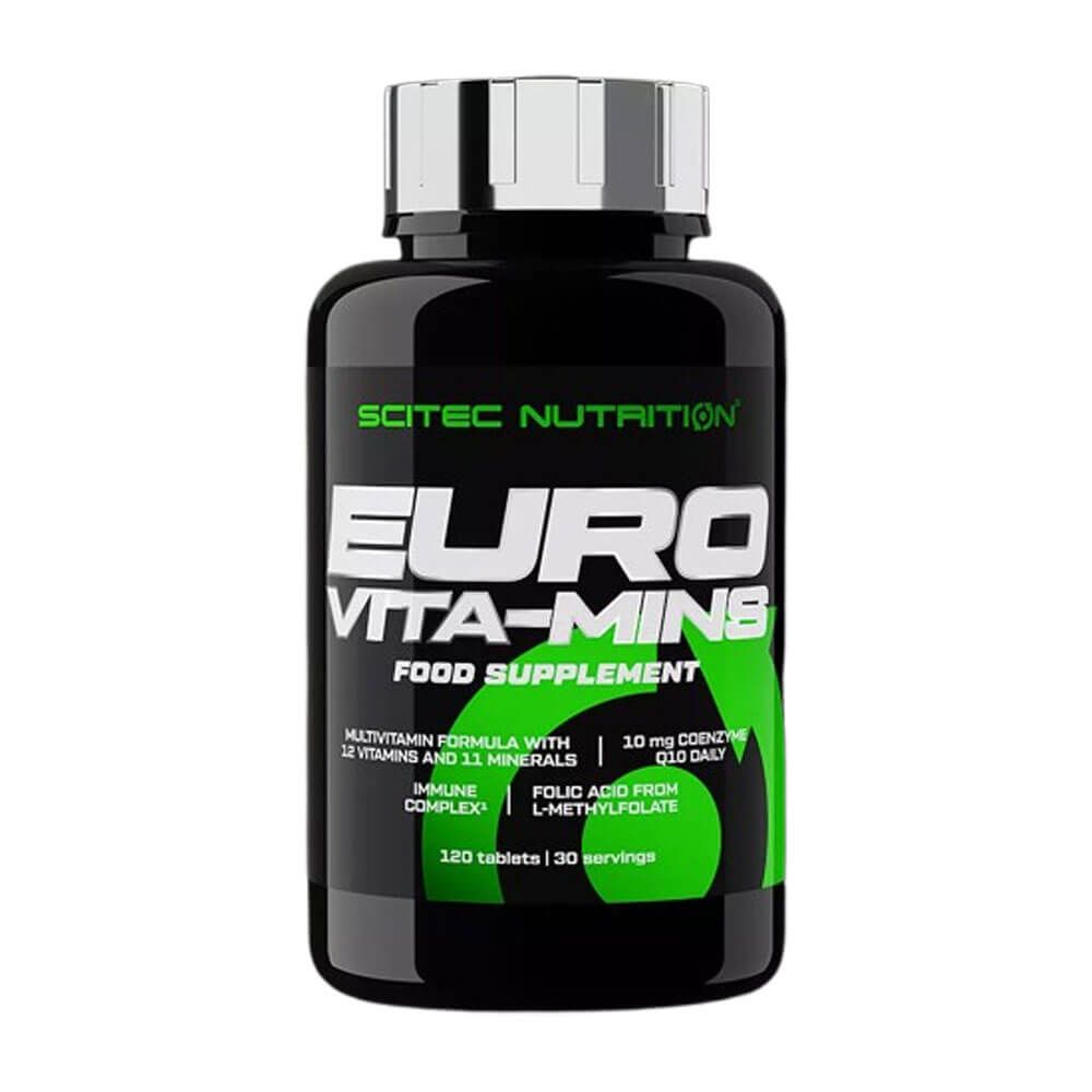 Euro Vita-mins - 120 Tabletas - Complejos Multivitaminicos - Scitec Nutrition_0