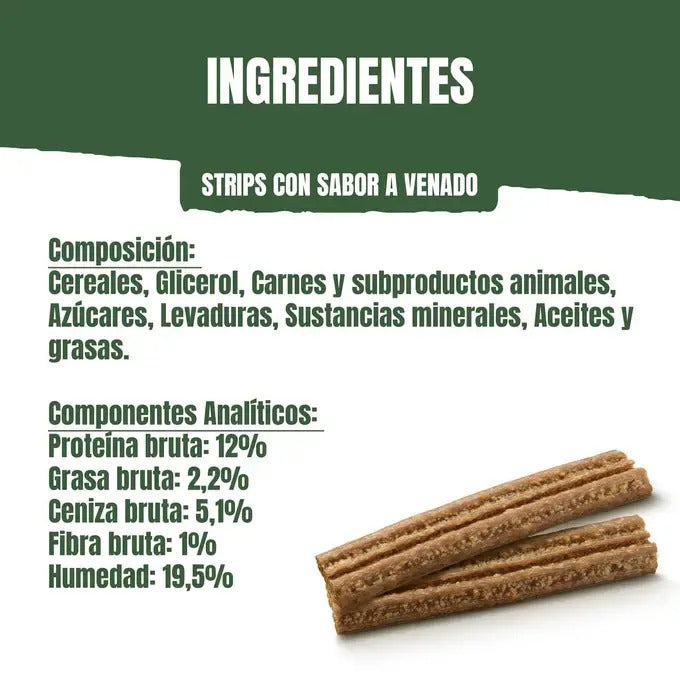 Tiras de Veado Selvagem AdVenturos 90 g