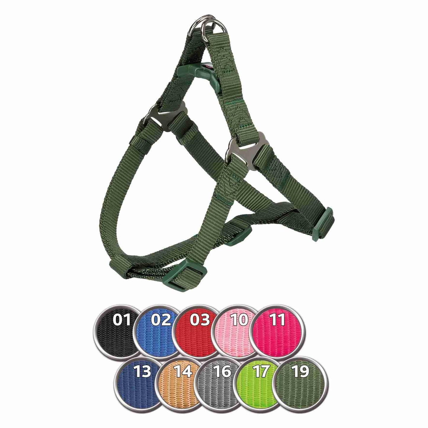 Trixie Petral NOVO Premium, L, 65-80 cm/25 mm, Vermelho