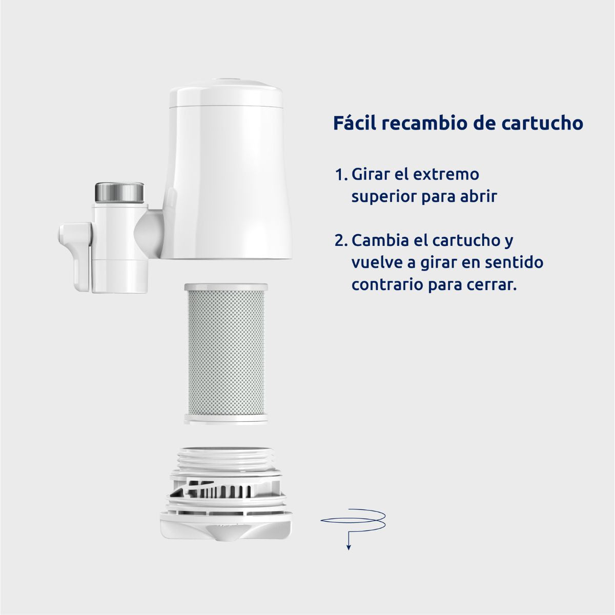 Embalagem de 2 cartuchos de filtro EcoPro Tappwater