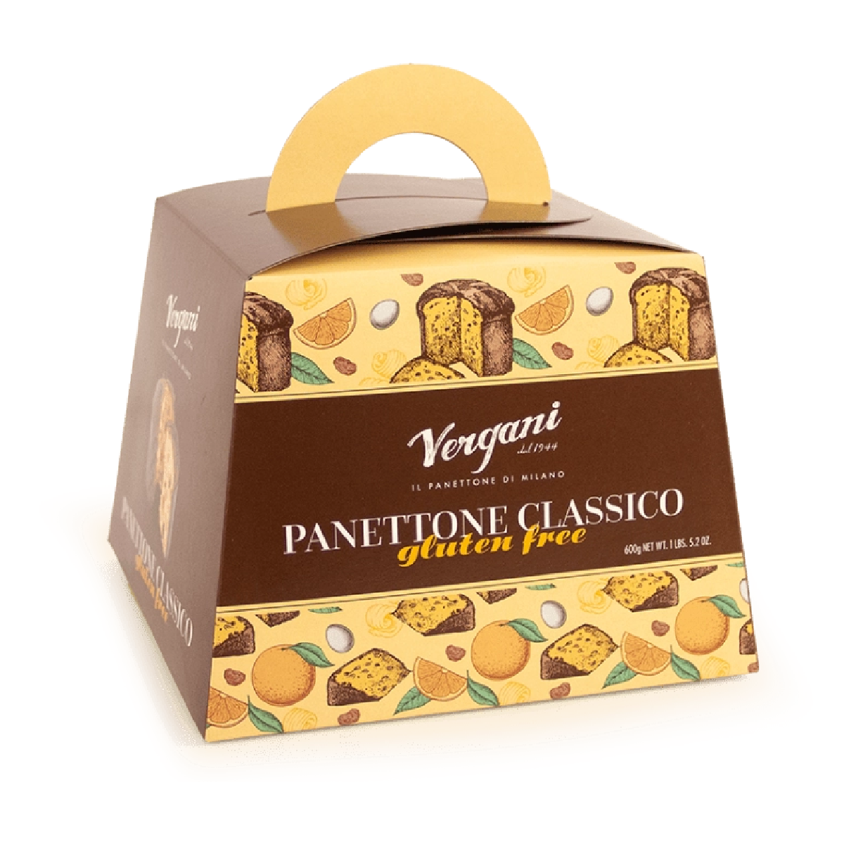 Panetone Clássico Sem Glúten Vergani 600 g