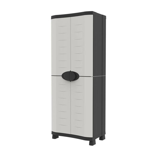 Armário de Vassouras 70 cm Space Saver Plastiken Preto