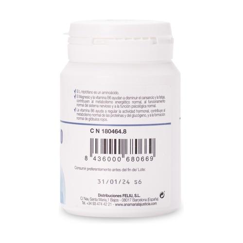 Pack 2xTriptofano com Magnésio e Vit B6 Ana María LaJusticia, 2 unidades de 60 comprimidos