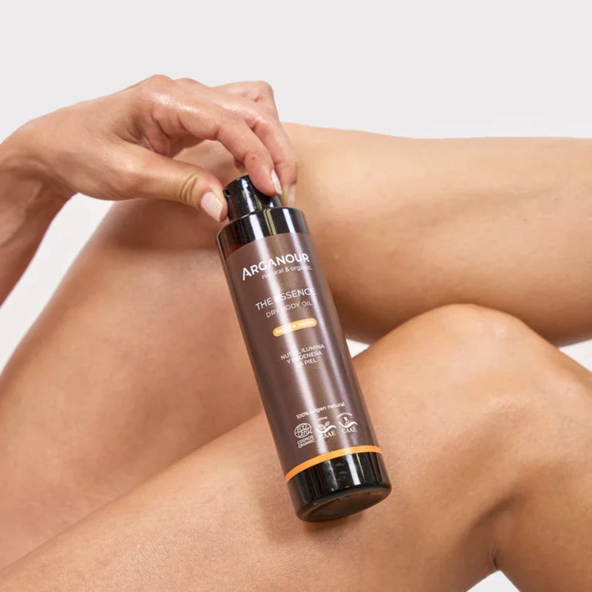 Óleo corporal vitamínico seco Essence ECO Arganour 200 ml