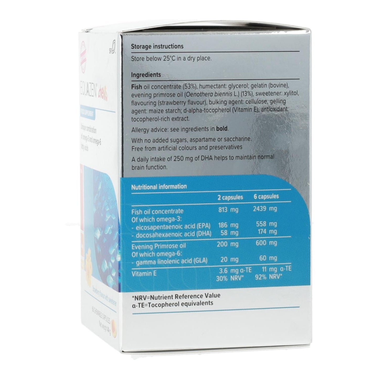 Equazen Chews Vitae Mastigável 60 Cápsulas
