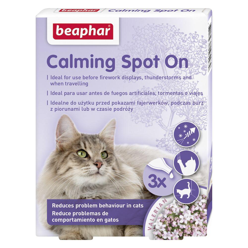 Pipetas calmantes Beaphar Spot On para gatos 3x0,4 ml