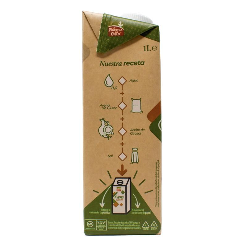 Pack 6 x Bebida de Aveia Sem Glúten La Finestra Sul Cielo 1 L