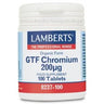 Comprimidos de crómio GTF 100 Lamberts 200mg