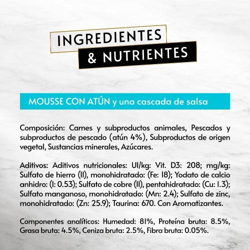 Embalagem de 6 x Mousse de Atum GOURMET REVELATIONS (4x57g)