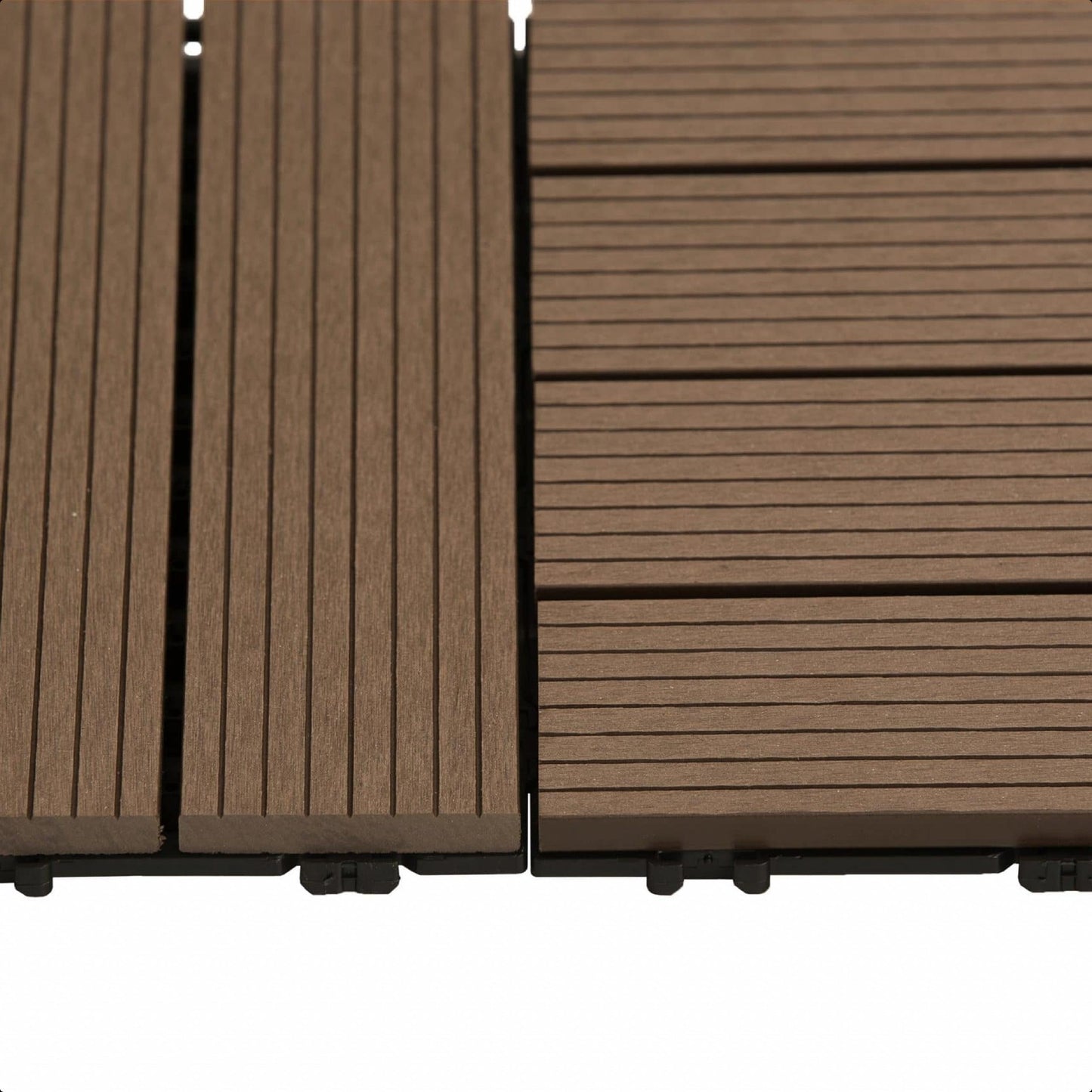 Embalagem de 11 pastilhas compostas Durafloor 30x30 Dioco Chocolate, 1m2