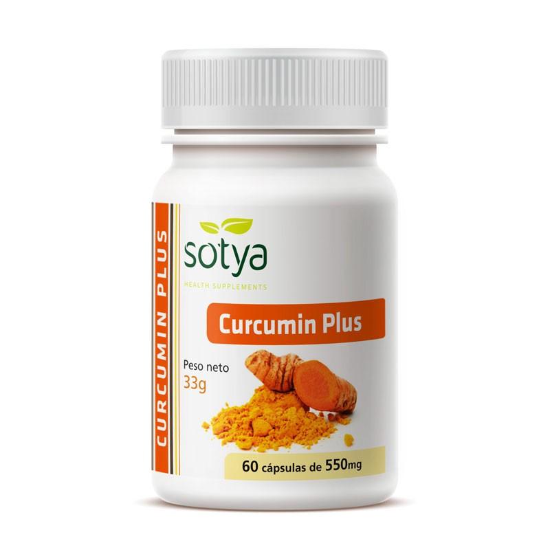 Curcumina Plus Sotya 60 cápsulas vegetais 550 mg