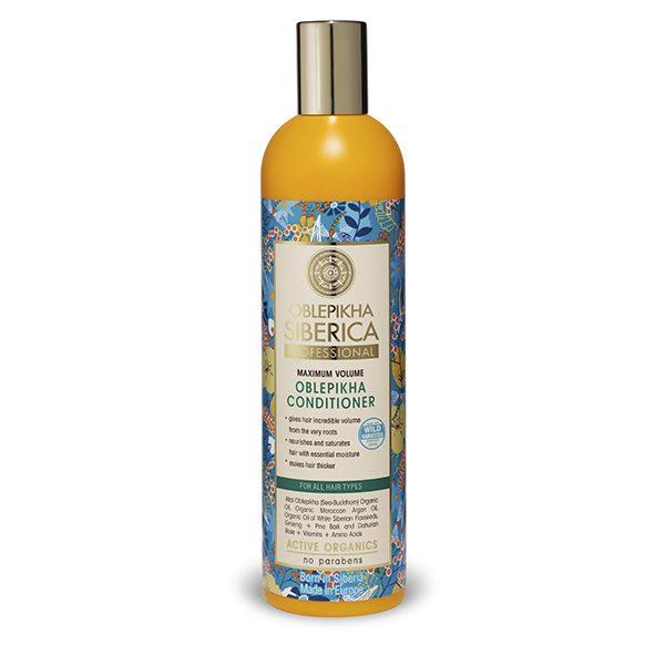 Condicionador Oblepikha para todos os tipos de cabelo, 400 ml