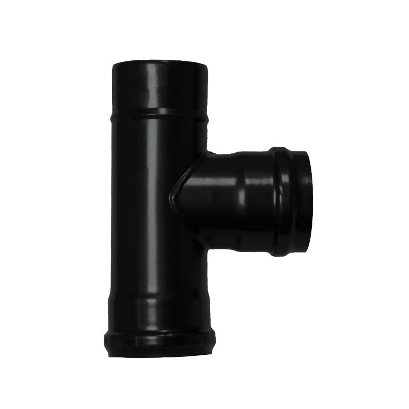 Te Estufa Pellet Vitrificada Ø80 Mm  90°