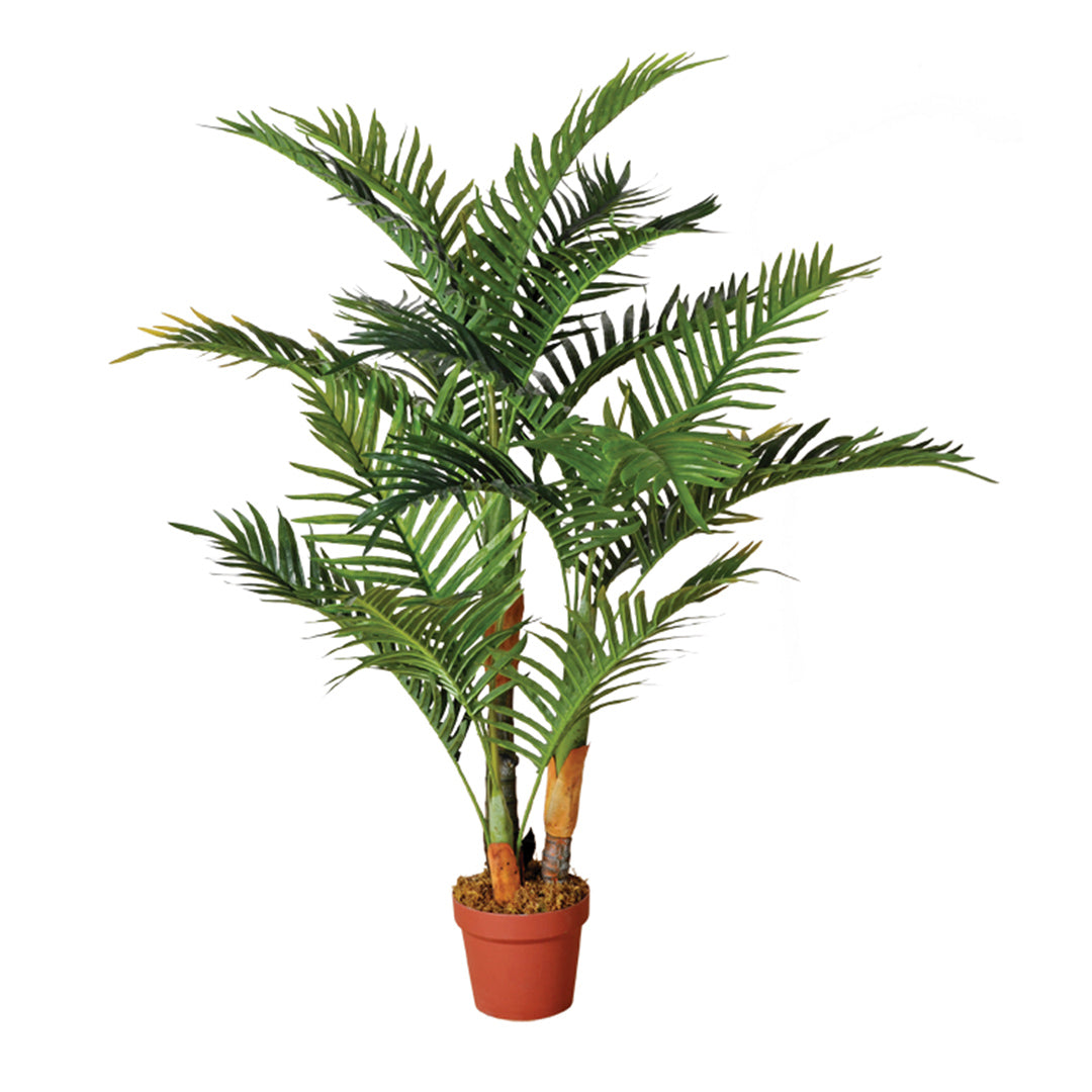 Planta Artificial Palmera - Decoración Natural Sin Mantenimiento 1.2 M / Multicolor_1