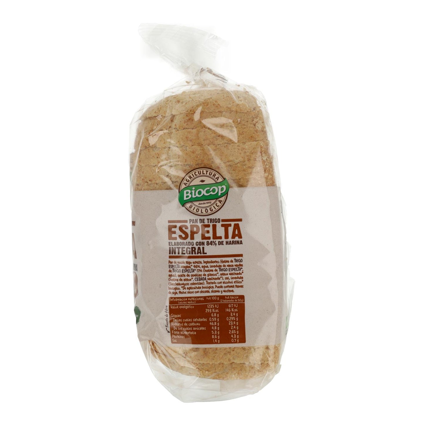 Pão de Espelta Integral Biocop 400 g