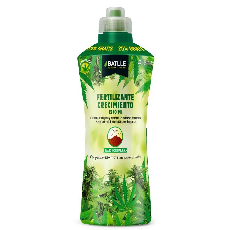 Fertilizante Ecoyerba Growth Batlle 1250 ml