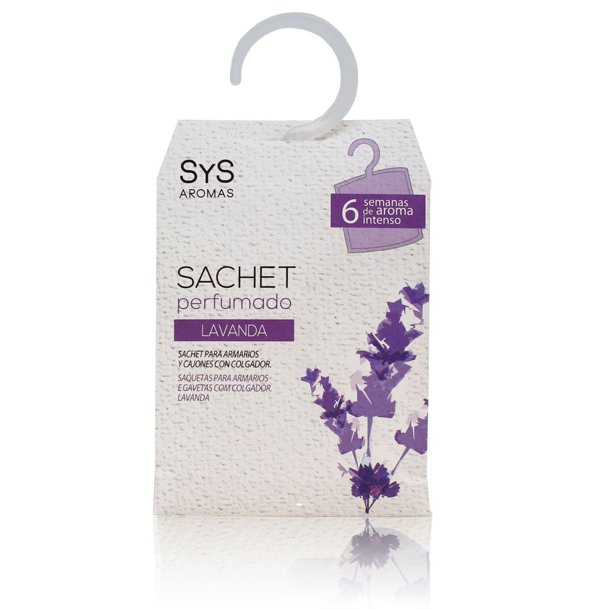 Sachet Perfumado Lavanda 12 g | Ambientador para Armarios y Cajones | Aroma Relajante y Fresco_0