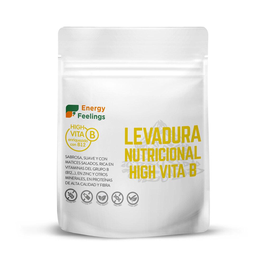 Levedura nutricional vitamina B12 em flocos Energy Feelings