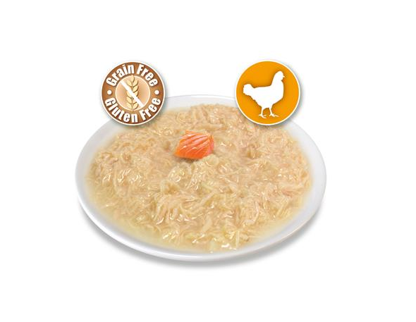 Frango e salmão com molho Arquivet 80 g Ração húmida para gatos