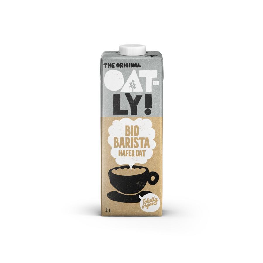 Embalagem de 6 unidades de bebida de aveia Barista BIO Oatly