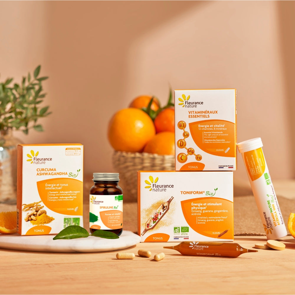 Cúrcuma Ashwagandha Eco Fleurance Nature 15 Comprimidos_2