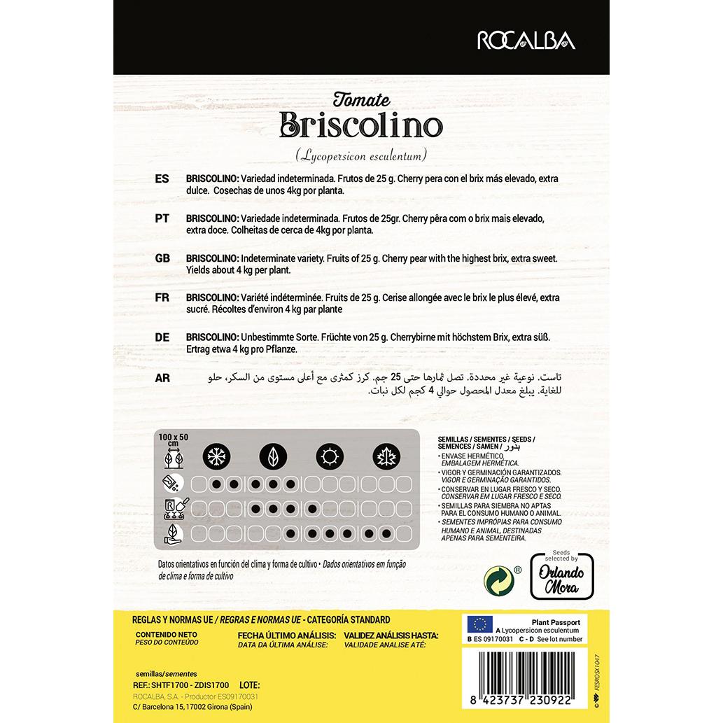Sementes de tomate Briscolino Collection