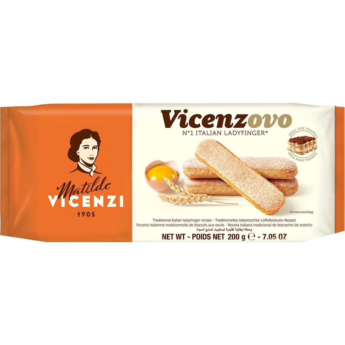 Bolachas Savoiardi para Tiramisu Matilde Vicenzi 200g