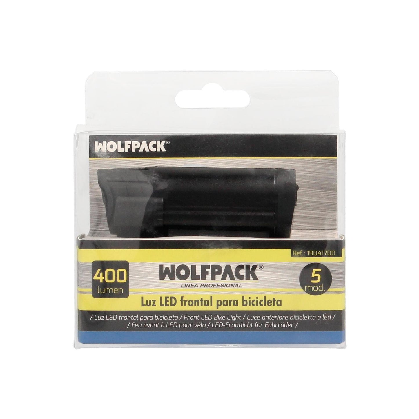 Luz Led Frontal Para Bicicleta / Patinete 400 Lumenes (5 Modos) Bateria Recargable Usb