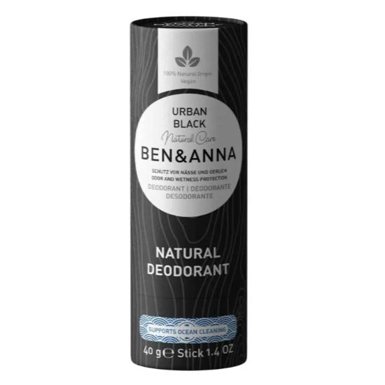 Desodorizante (resíduo zero) Ben&Anna Urban Black 40g