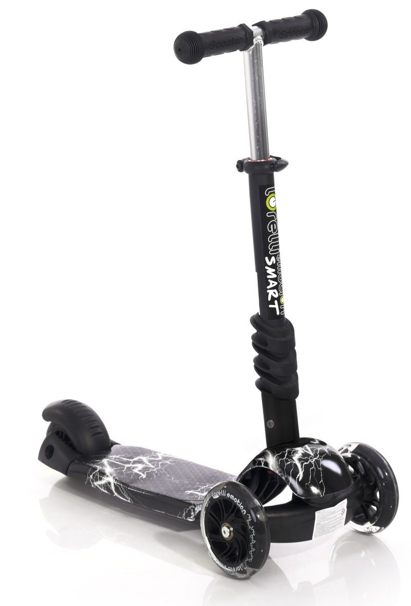 Patinete Infantil Con Asiento Smart Black Flash_4