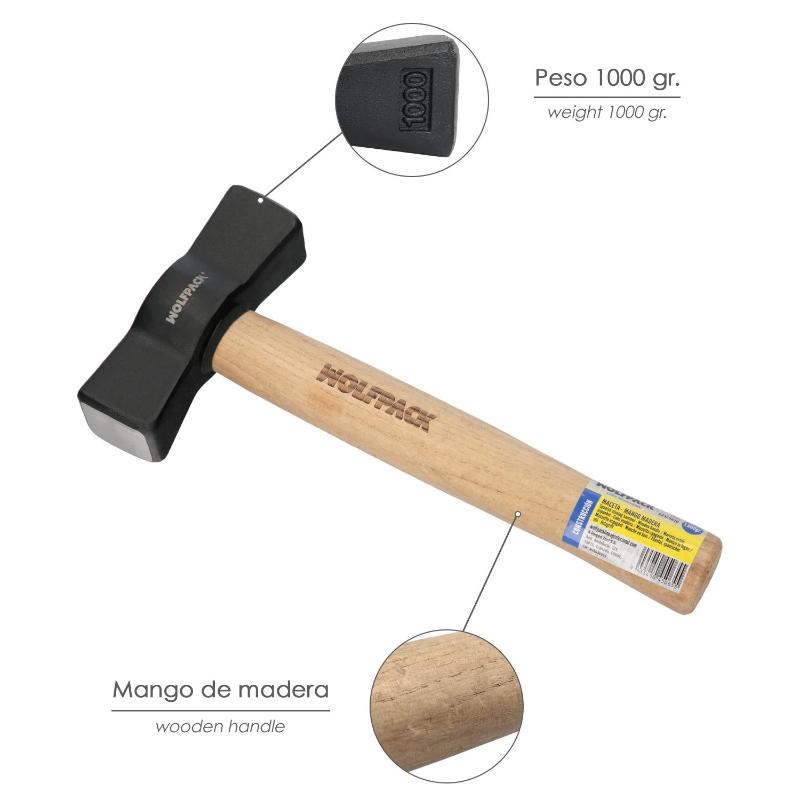 Maceta Mango Madera 1000 Gramos_2