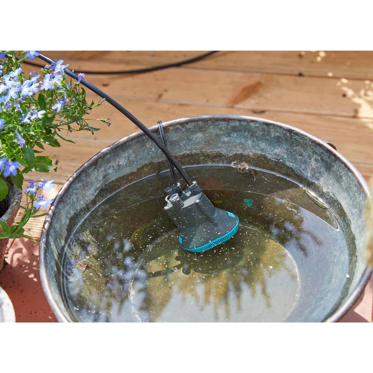 Irrigação automática para floreiras City Gardening Gardena