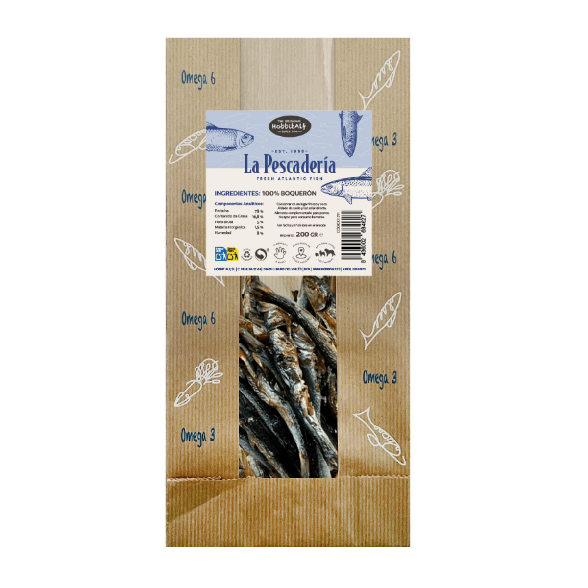 Anchovas Hobbitalf 200 g