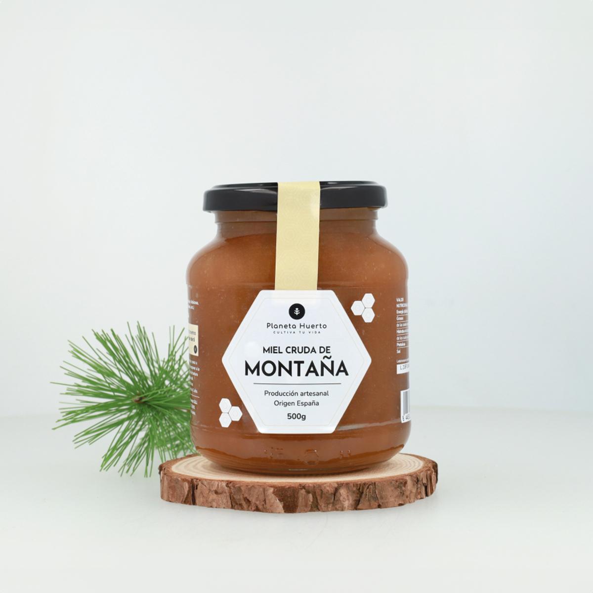 Mel Cru da Montanha Planeta Huerto 500 gr