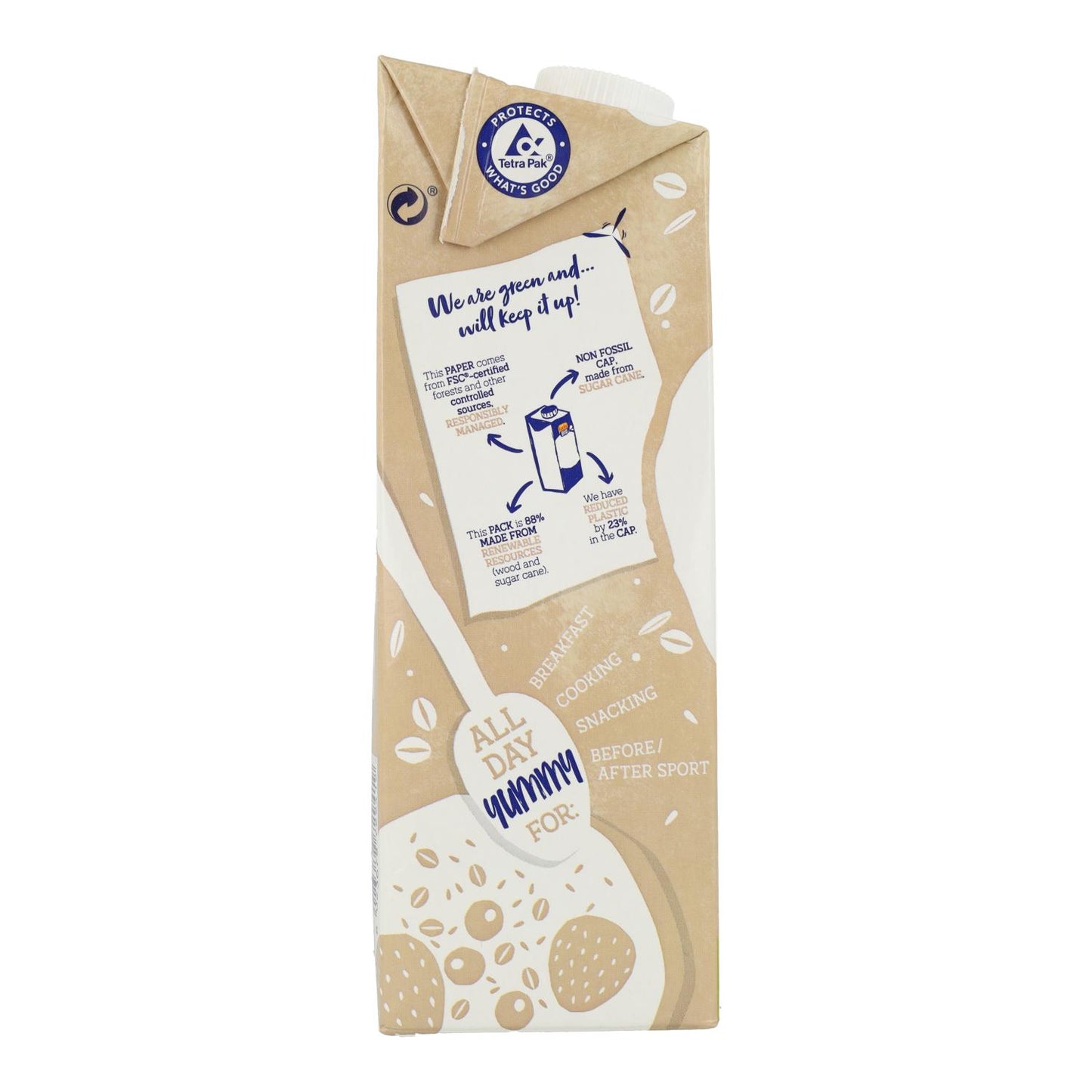 Bebida de Aveia Biológica 0% Açúcar, 1L. Isola Bio