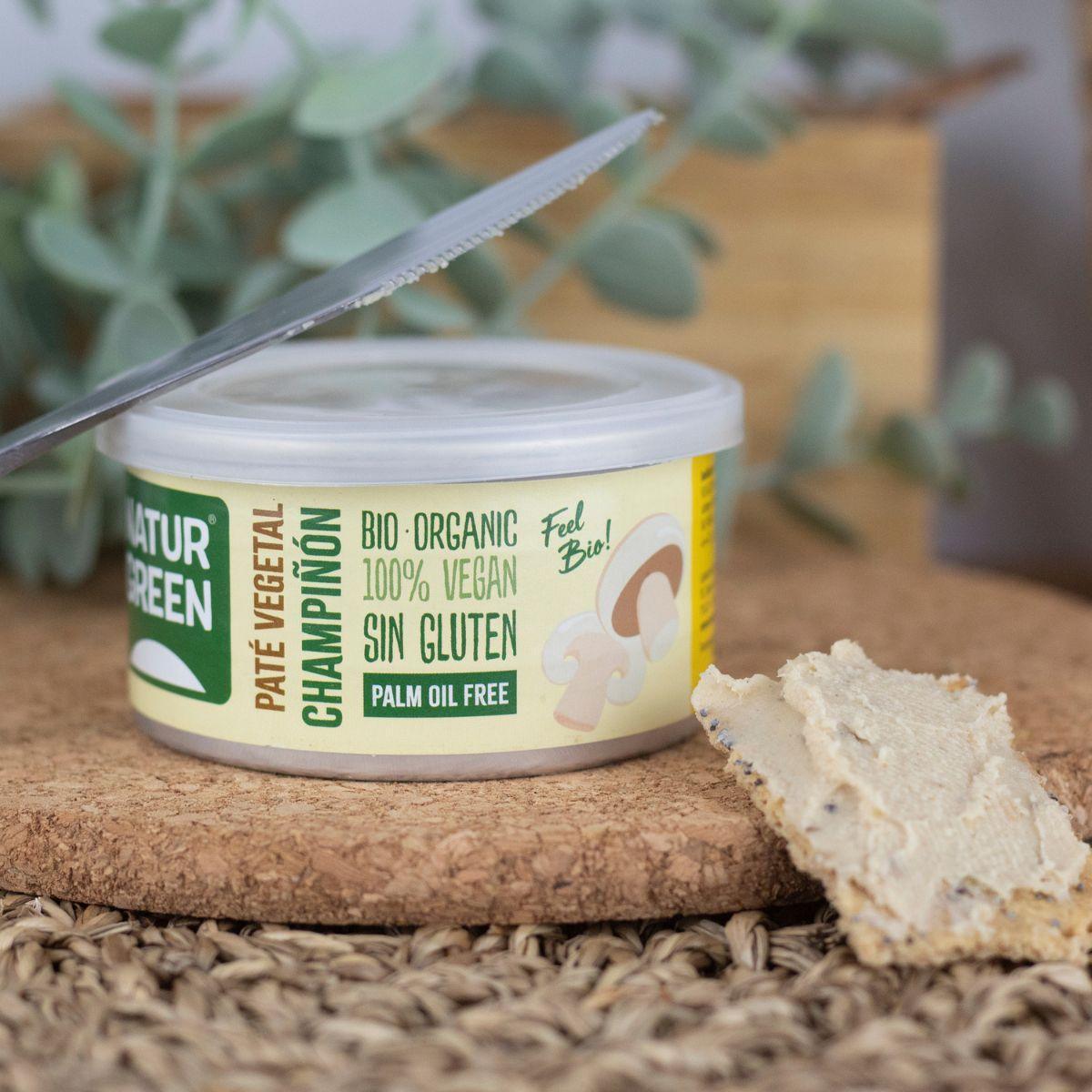 Patê de Cogumelos Biológicos Naturgreen 125 g
