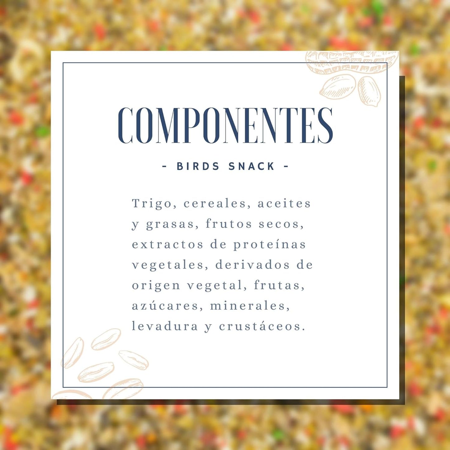 Birds Snack Muesli | Alimento Para Perdices, Faisanes, Pájaros Silvestres... | Mix Semillas Y Cereales_3