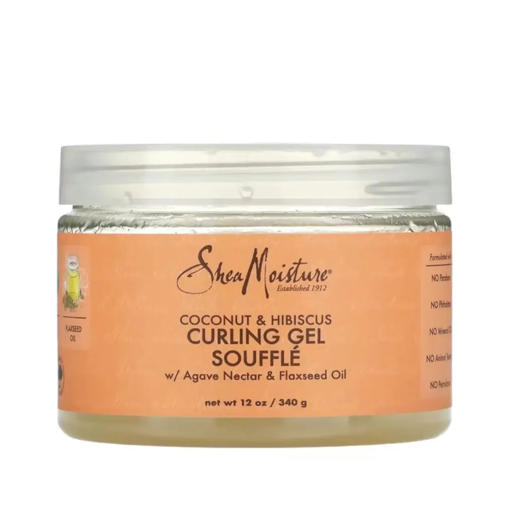 Shea Moisture Coconut And Hibiscus Curling Gel Soufflé 340g_0