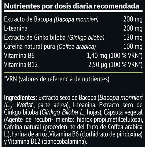Focus Nootrópico Natural Paleobull 60 Caps