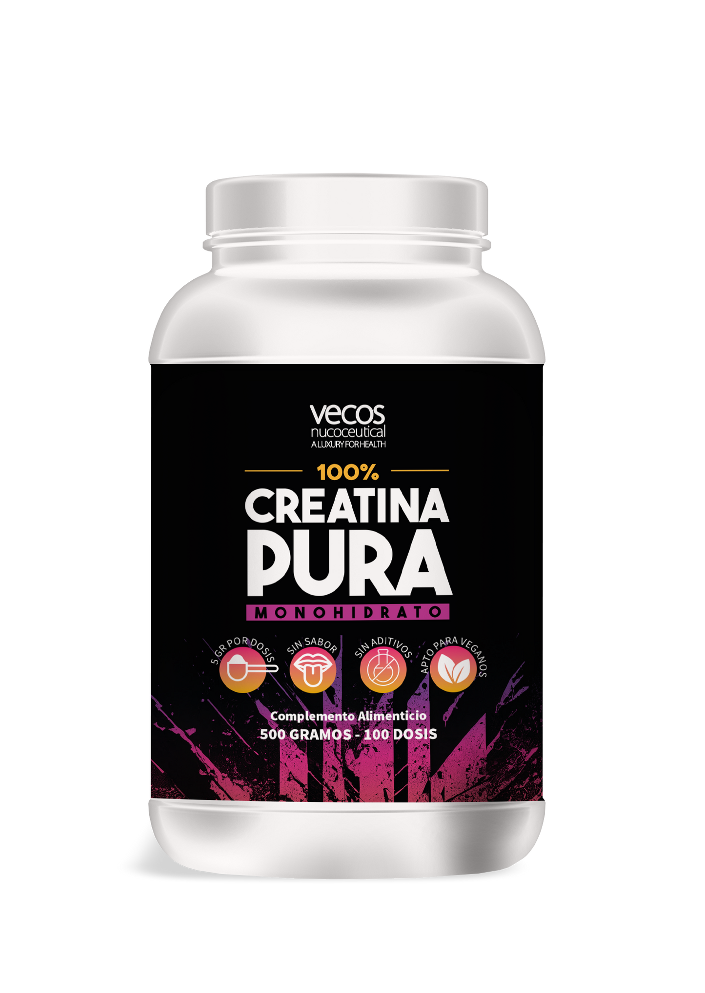 Creatina Pura Monohidrato En Polvo Sin Sabor Ni Aditivos_0