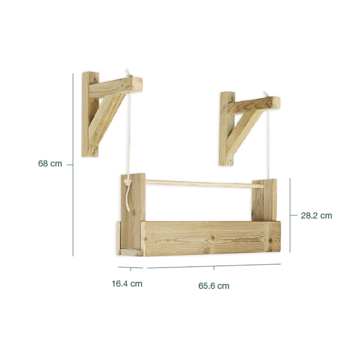 Vaso Vertical Big Woody 1 Bandeja Hortalia