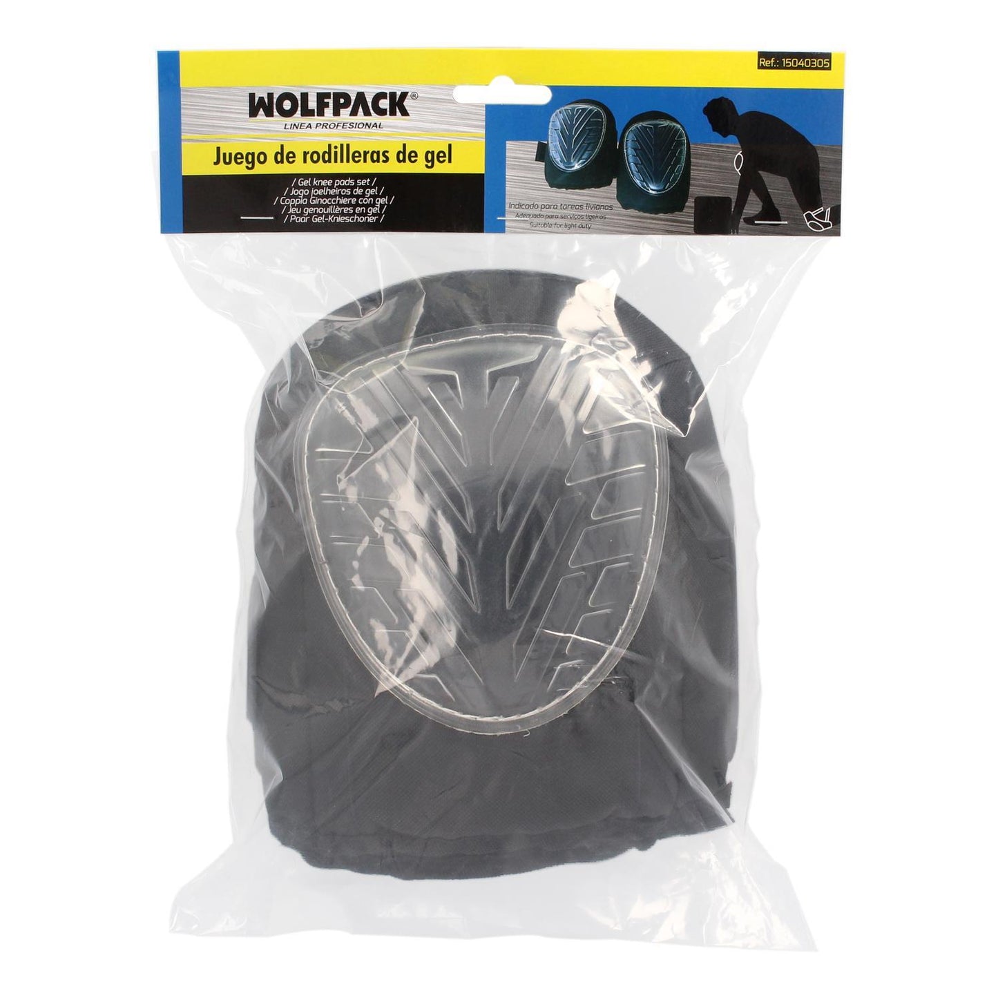 Rodilleras Trabajo Rellenas De Gel Alta Densidad Mayor Confort Y Comodidad