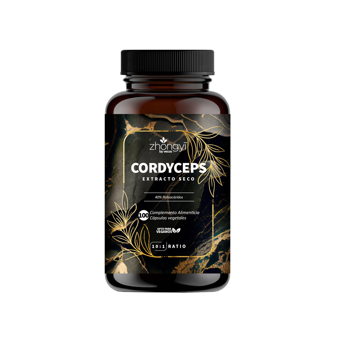Hongo Cordyceps Sinensis Con 40% Polisacáridos Y Ratio 10:1 Equivalentes A 5000 Mg_0